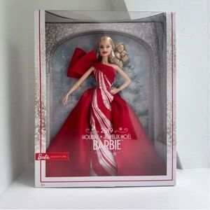 Holiday Barbie 2019 Christmas - New in box, Red and White Elegance